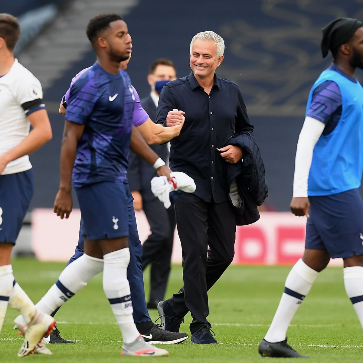 Jose Mourinho Targets Europa League After Tottenham Edge Past Arsenal Tottenham Hotspur The Guardian