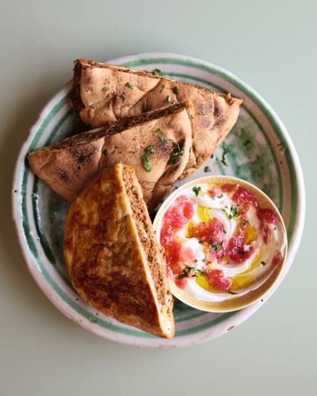 Claudine Boulstruidge’s Middle Eastern-style pitta pockets.