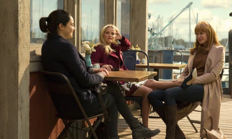 Power struggle … Jane Chapman (Shailene Woodley), Madeline Mackenzie (Reese Witherspoon) and Celeste Wright (Nicole Kidman.