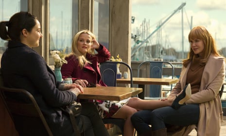 Shailene Woodley, Reese Witherspoon and Nicole Kidman in Big Little Lies.