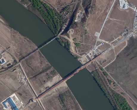 Russia and North Korea finalising first road crossing amid concerns it serves as Ukraine war supply route