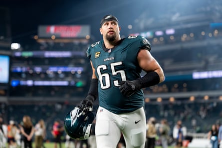 The abrupt retirement of Lane Johnson (above) has added to a growing sense of uncertainty around Philadelphia’s sporting fortunes.
