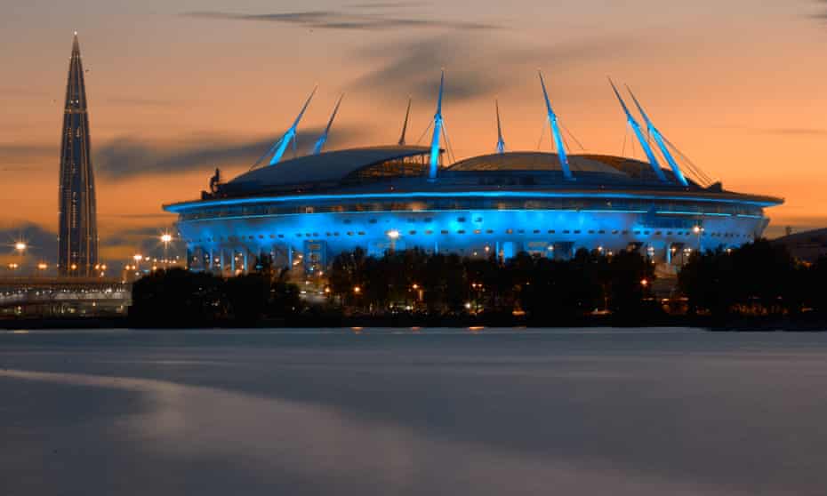 St Petersburg’s Gazprom Arena