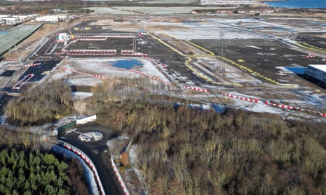 The site in Northumberland where Britishvolt had plans to build a gigafactory.