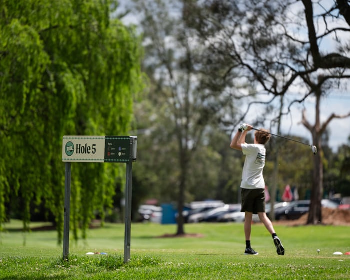 Image accompanying the story: Albanese concedes $6m golf club grant in his electorate was not to contain ‘raw sewage’