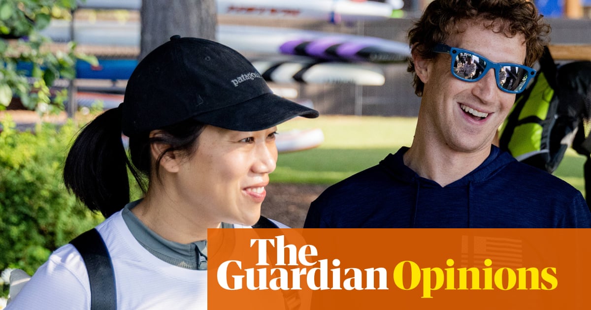 Mark Zuckerberg loves his wife? That's nice - but let's stop fawning over a guy who fawns over Trump | Arwa Mahdawi