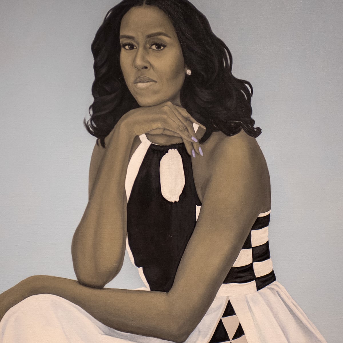 Michelle Obama Portrait Puts Black Baltimore Artist In The