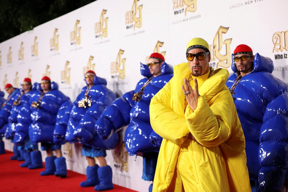 Baron Cohen at the film’s LA premiere.