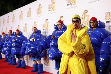 Baron Cohen at the film’s LA premiere.