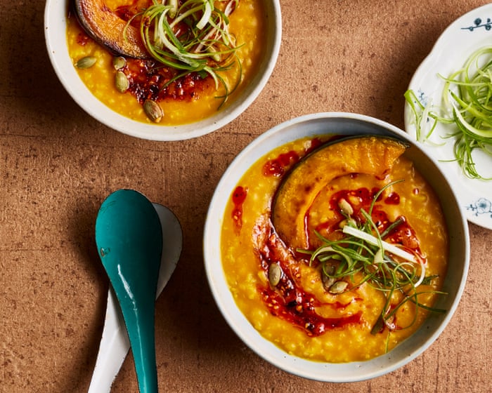 Roast chicken, congee and cookies: Ravinder Bhogal’s autumn squash recipes