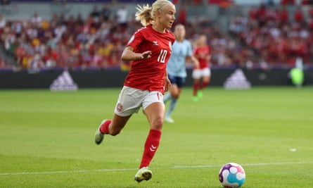 Denmark’s Pernille Harder.