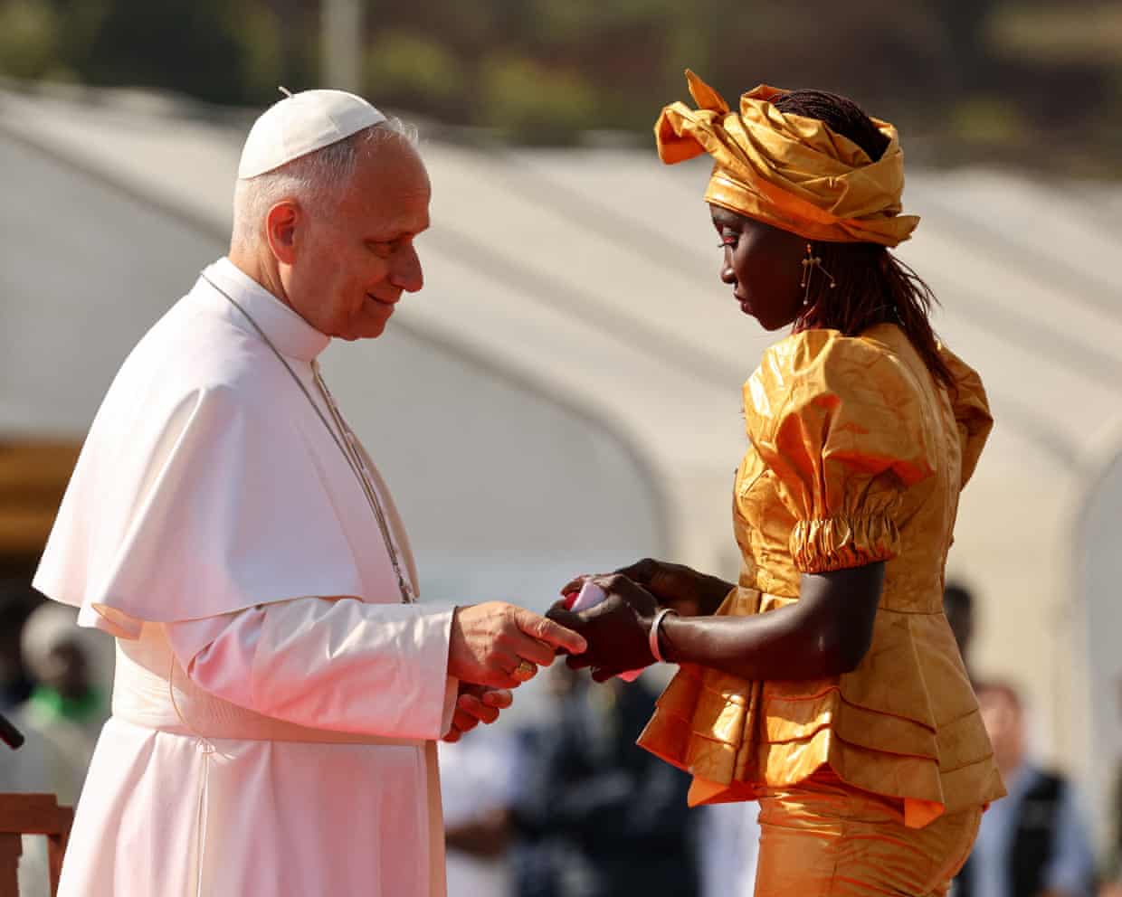 Pope Leo says all of us are migrants