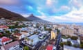 View of the city of Cape Town, South Africa