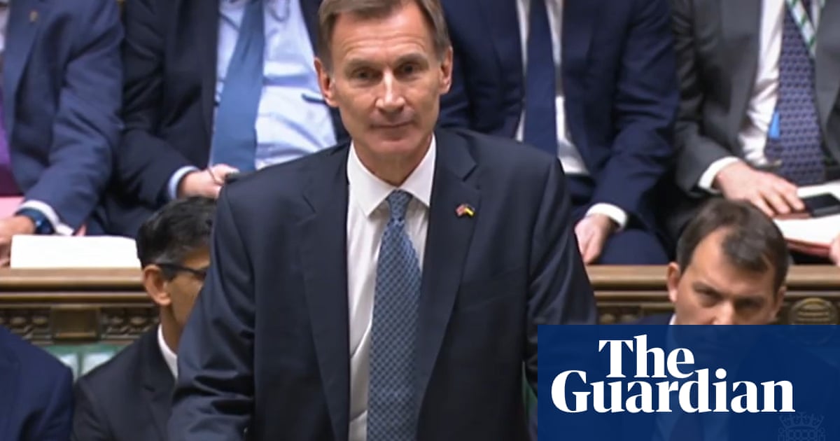 Hunt unveils tax rises and spending cuts as OBR says eight years of growth to be wiped out