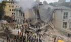 Kyiv children's hospital hit as Russian missile attack kills at least 29 in Ukraine
