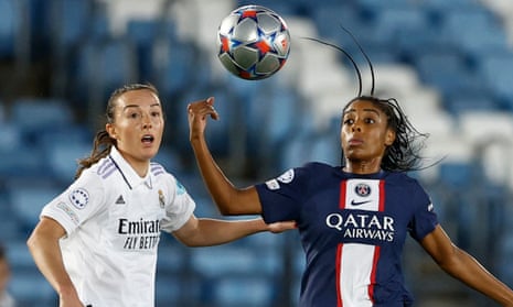 Chelsea v Real Madrid: Women’s Champions League – live | Women's Champions League 3 Caroline Weir looking at a ball