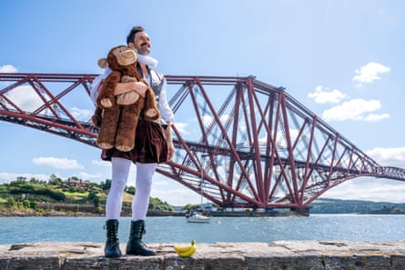 ‘Edinburgh’s the Olympics’ … Damien Warren-Smith AKA Garry Starr.