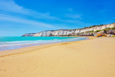Italy, Sicily, Agrigento, Eraclea Minoa Beach