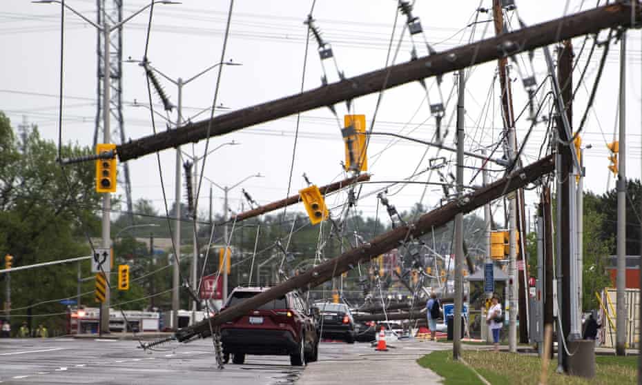 Canada storms: at least eight dead amid trail of destruction | Canada | The  Guardian