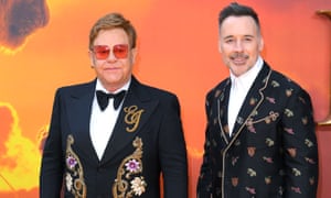 Elton John, with his husband David Furnish
