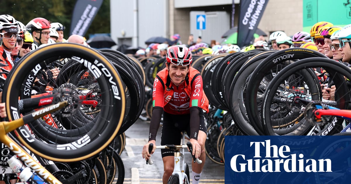 Geraint Thomas signs off stellar career with emotional home town reunion