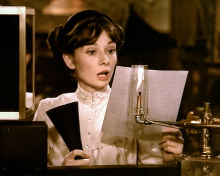 Audrey Hepburn as Eliza Doolittle in My Fair Lady.