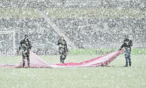 Snow at West Bromwich Albion