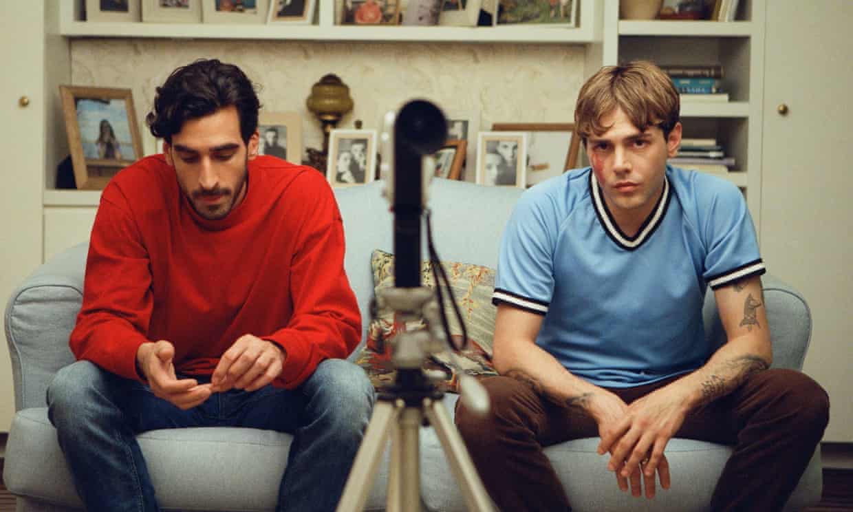 Edge of the seat stuff … Gabriel D’Almeida Freitas and Xavier Dolan.