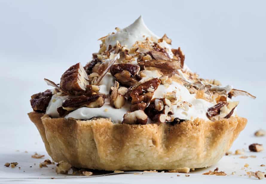 Mont Blanc tartlets by Yotam Ottolenghi and Helen Goh.