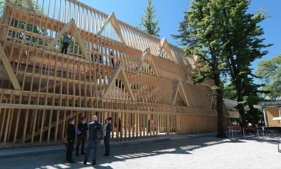 Paul Andersen and Paul Preissner’s US pavilion at the 2021 Venice Architecture Biennale.