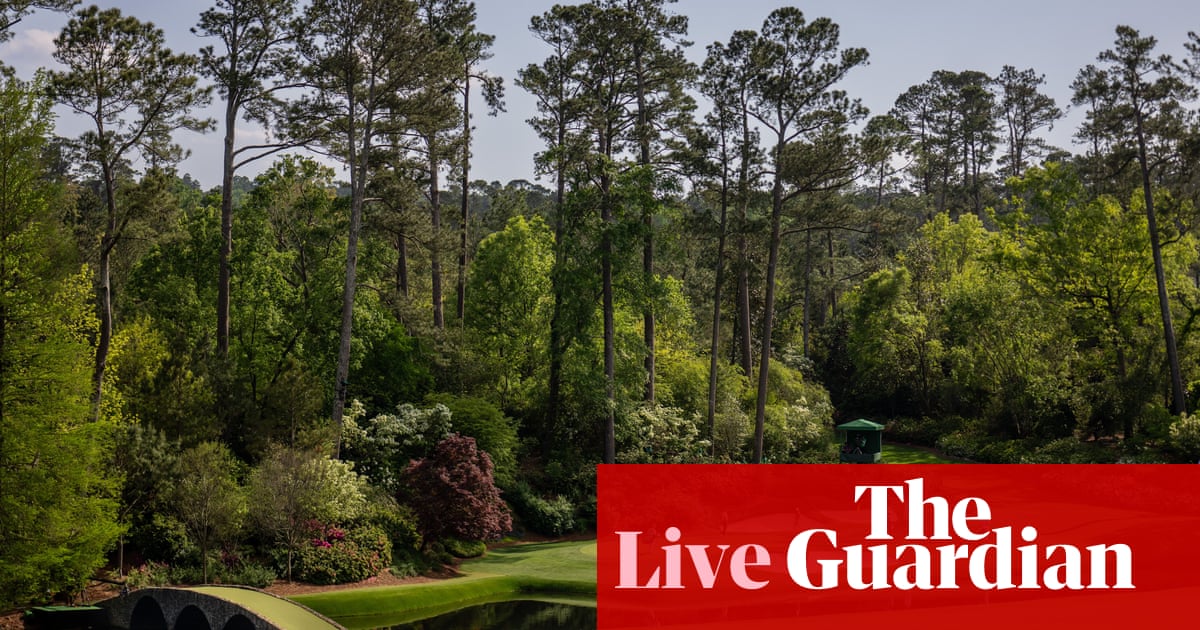 The Masters 2025: final round at Augusta  live