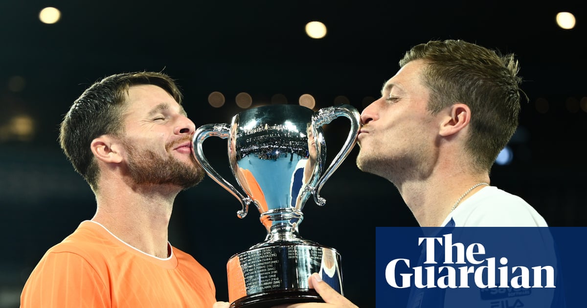 Britain’s Skupski lands ‘amazing’ Australian Open doubles title with new partner Harrison