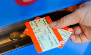 Buying train tickets