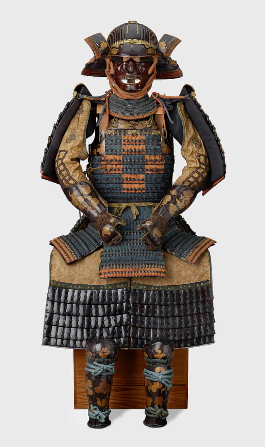 A samurai armour, sent to James I by Shogun Tokugawa Hidetada in 1613.