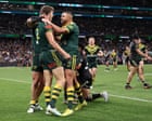 Australia 24-22 New Zealand: men’s Rugby League World Cup – as it happened