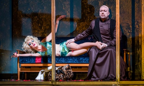 Allison Cook and Johan Reuter in From The House Of The Dead at the Royal Opera House.