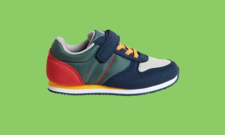 Colour-block trainers