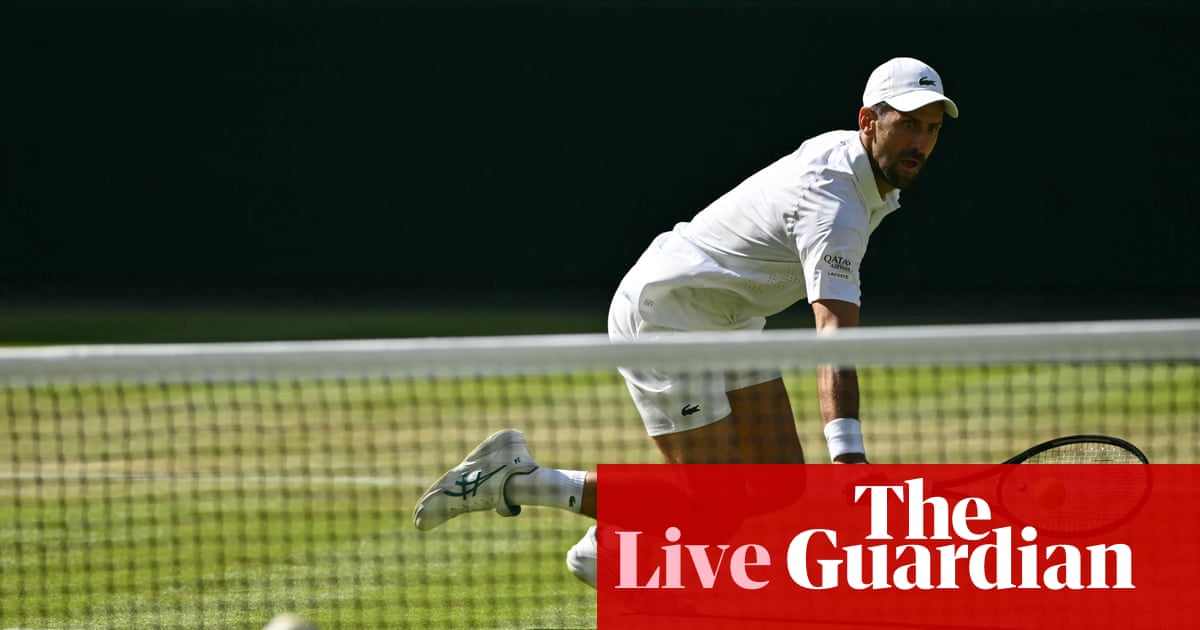 Wimbledon day five live coverage image from the Guardian