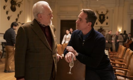 The Succession actors Brian Cox (left) and Matthew Macfadyen