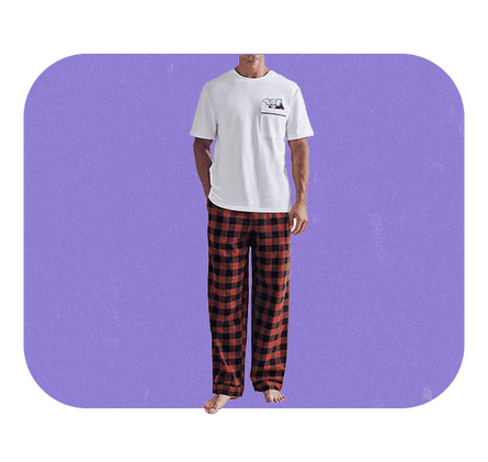 Elephant-print men’s pyjamas.