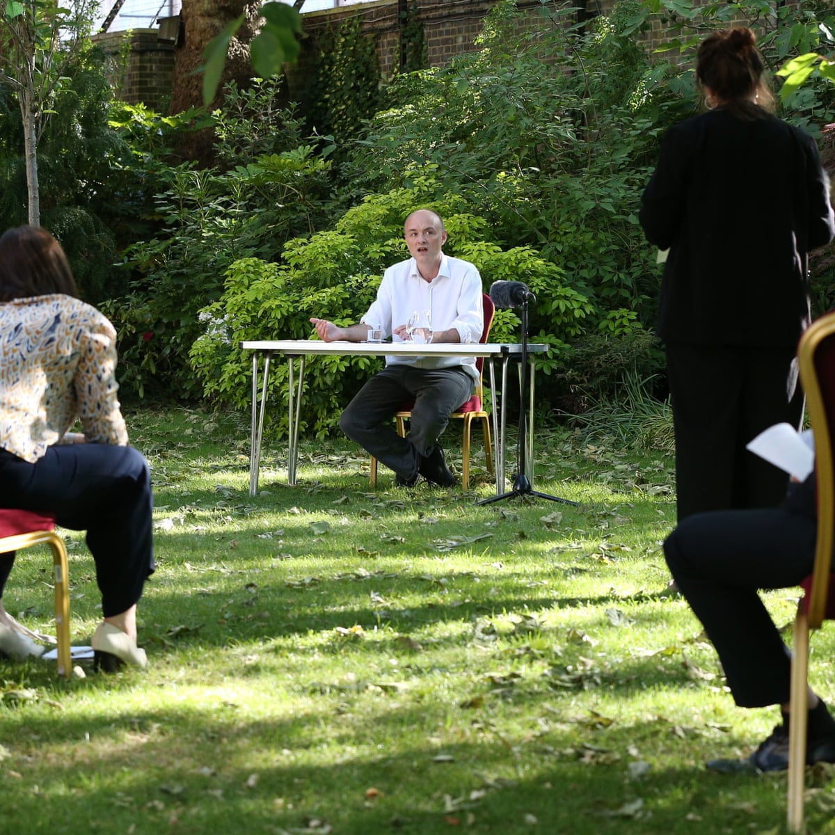 A Political Gale World S Press On Dominic Cummings Self Defence Politics The Guardian