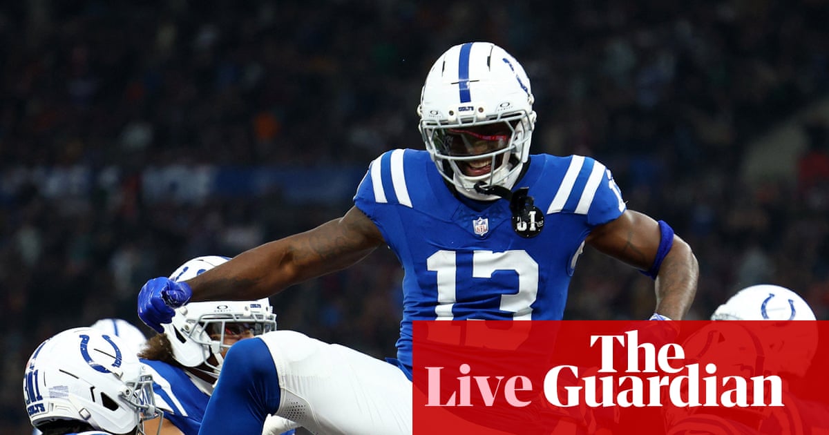 NFL week 10 live: Indianapolis Colts v Atlanta Falcons in Berlin – live