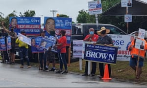 Guam residents are among the 4 million Americans living in US territories who can’t vote for president.