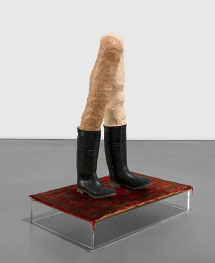 Restless and resonant … Bhabha’s Magic Carpet (2003).