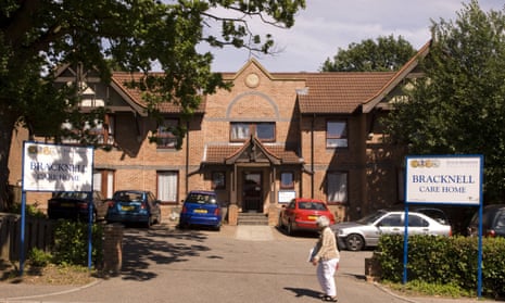 Bracknell care home, operated by Four Seasons.