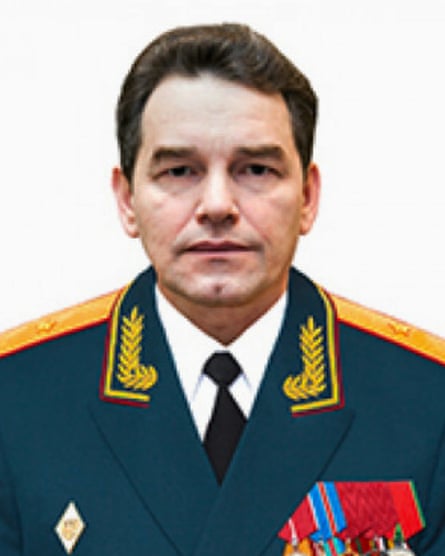 An undated image provided by the Russian defence ministry showing Lt Gen Fanil Sarvarov.