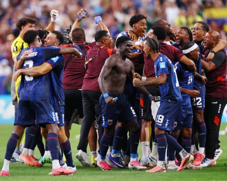Cape Verde players celebrate after the match as they qualify for the knockout stages of the World Cup REUTERS/Pedro Nunes