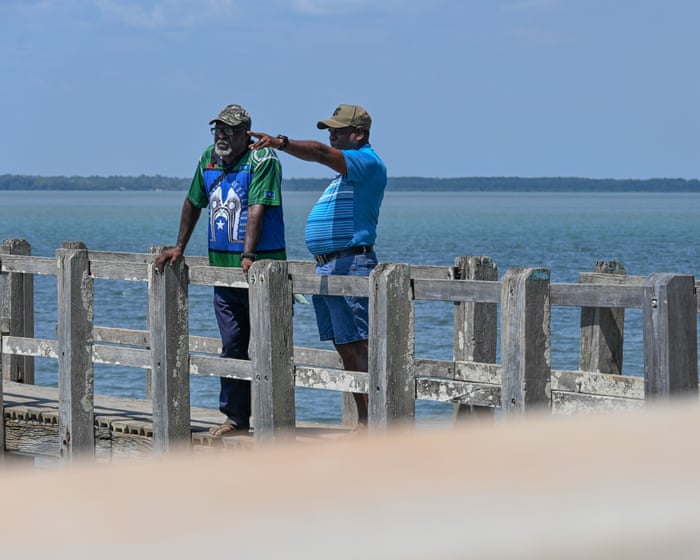 ‘We don’t want to be climate refugees’: Torres Strait uncles fear for their islands and their people