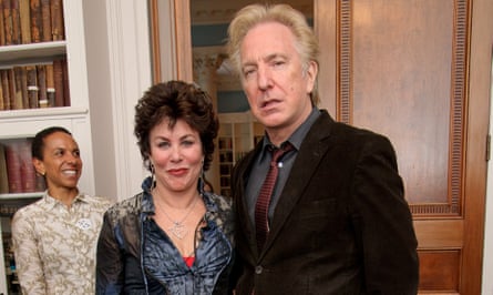 Ruby Wax and Alan Rickman in 2005.