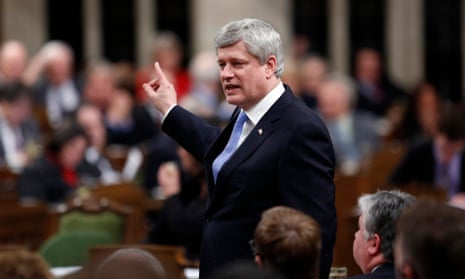 Canada's Prime Minister Stephen Harper